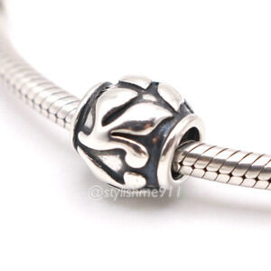 Authentic PANDORA Sterling Silver Floret Charm - 790493